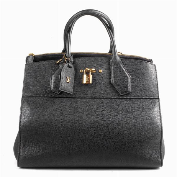 LOUIS VUITTON BORSA CITY STEAMER  - Asta VINTAGE: BORSE E ACCESSORI DI HERMES, LOUIS VUITTON E ALTRE GRANDI MAISON - Associazione Nazionale - Case d'Asta italiane