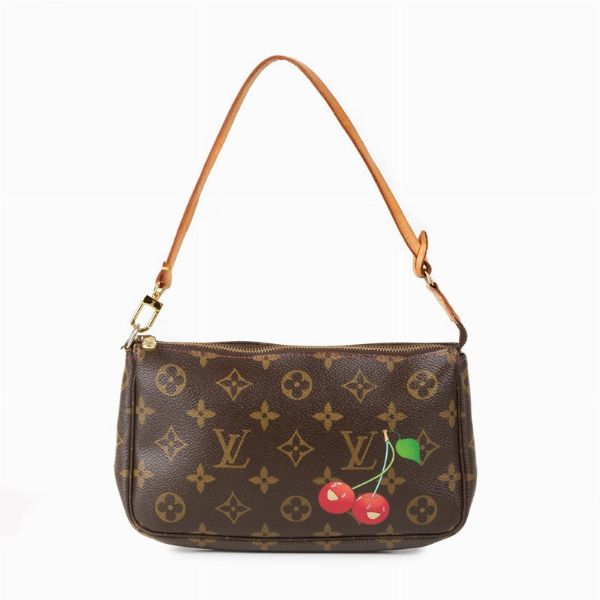 LOUIS VUITTON PICCOLA TRACOLLA TAKASHI MURAKAMI CERISES  - Asta VINTAGE: BORSE E ACCESSORI DI HERMES, LOUIS VUITTON E ALTRE GRANDI MAISON - Associazione Nazionale - Case d'Asta italiane