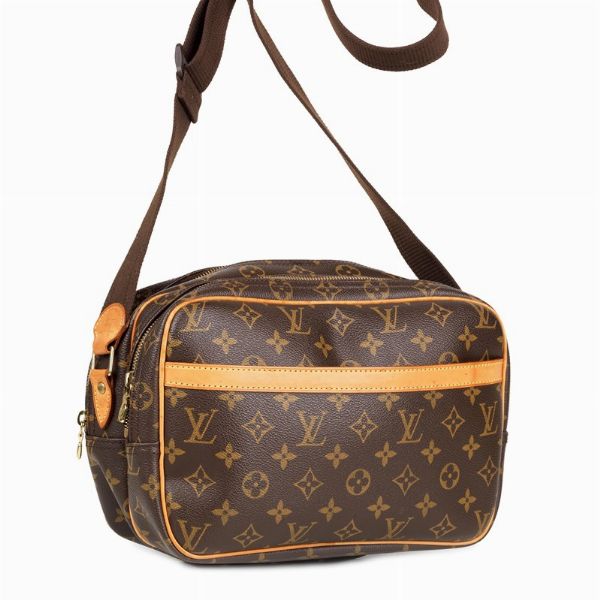 LOUIS VUITTON TRACOLLA REPORTER    - Asta VINTAGE: BORSE E ACCESSORI DI HERMES, LOUIS VUITTON E ALTRE GRANDI MAISON - Associazione Nazionale - Case d'Asta italiane