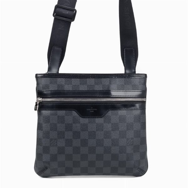 LOUIS VUITTON TRACOLLA THAMES  - Asta VINTAGE: BORSE E ACCESSORI DI HERMES, LOUIS VUITTON E ALTRE GRANDI MAISON - Associazione Nazionale - Case d'Asta italiane