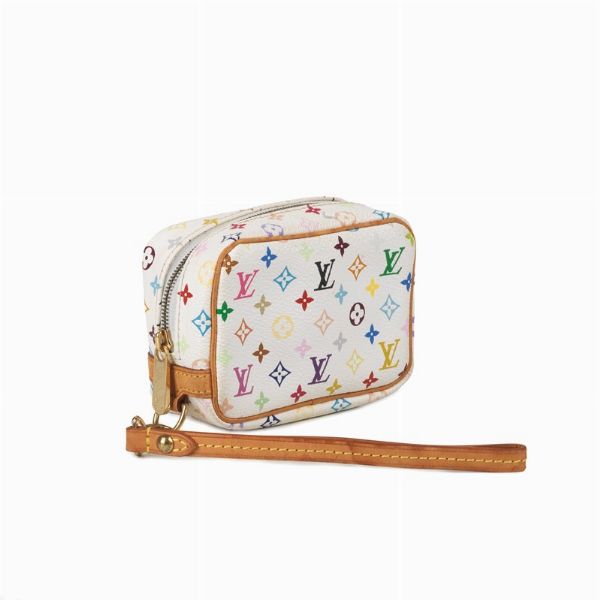 LOUIS VUITTON TROUSSE WAPITY ED. TAKASHI MURAKAMI  - Asta VINTAGE: BORSE E ACCESSORI DI HERMES, LOUIS VUITTON E ALTRE GRANDI MAISON - Associazione Nazionale - Case d'Asta italiane