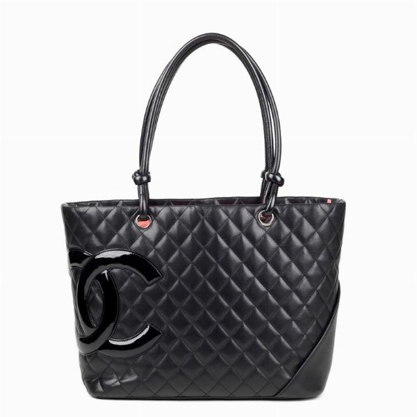 CHANEL SHOPPING BAG CAMBON  - Asta VINTAGE: BORSE E ACCESSORI DI HERMES, LOUIS VUITTON E ALTRE GRANDI MAISON - Associazione Nazionale - Case d'Asta italiane