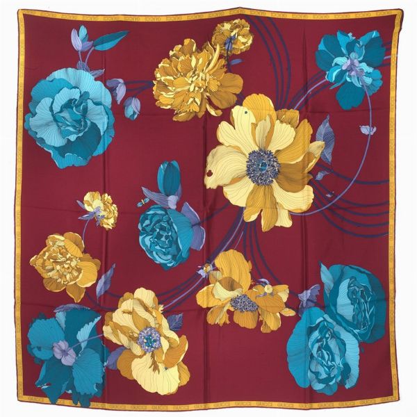 GUCCI : GUCCI FOULARD  - Asta VINTAGE: BORSE E ACCESSORI DI HERMES, LOUIS VUITTON E ALTRE GRANDI MAISON - Associazione Nazionale - Case d'Asta italiane