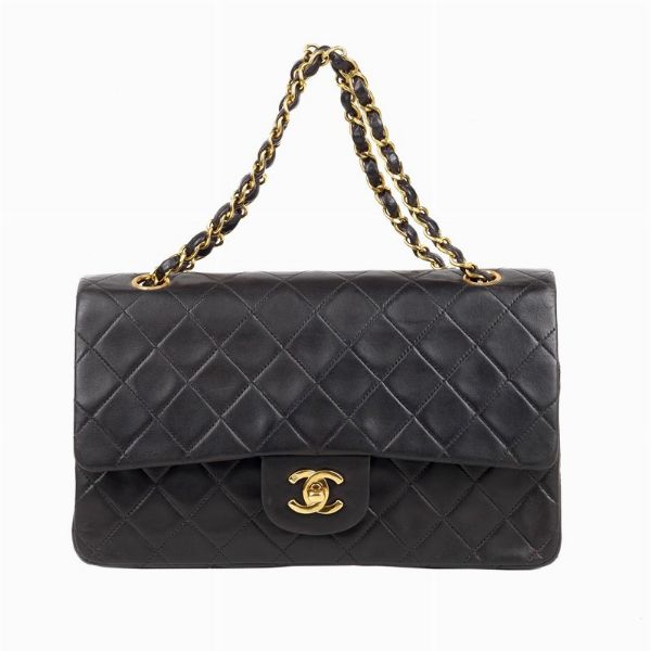 CHANEL TIMELESS 26 VINTAGE  - Asta VINTAGE: BORSE E ACCESSORI DI HERMES, LOUIS VUITTON E ALTRE GRANDI MAISON - Associazione Nazionale - Case d'Asta italiane