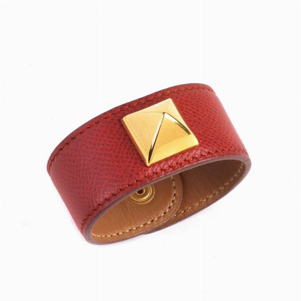 HERMES BRACCIALE MEDOR  - Asta VINTAGE: BORSE E ACCESSORI DI HERMES, LOUIS VUITTON E ALTRE GRANDI MAISON - Associazione Nazionale - Case d'Asta italiane