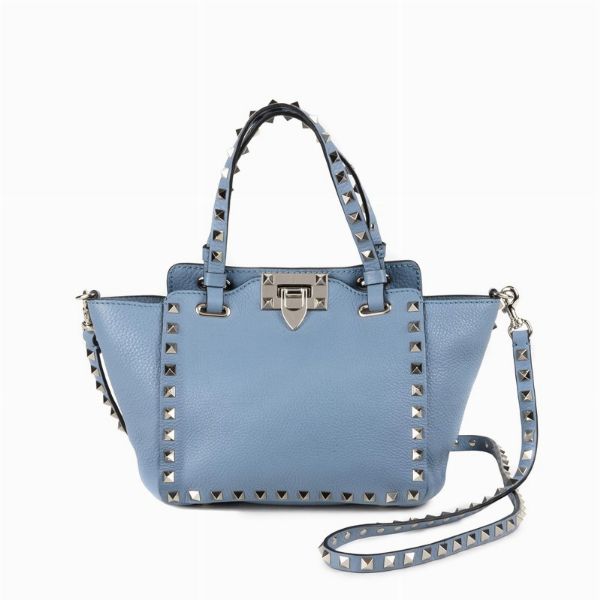 VALENTINO MINI TRACOLLA ROCKSTUD  - Asta VINTAGE: BORSE E ACCESSORI DI HERMES, LOUIS VUITTON E ALTRE GRANDI MAISON - Associazione Nazionale - Case d'Asta italiane