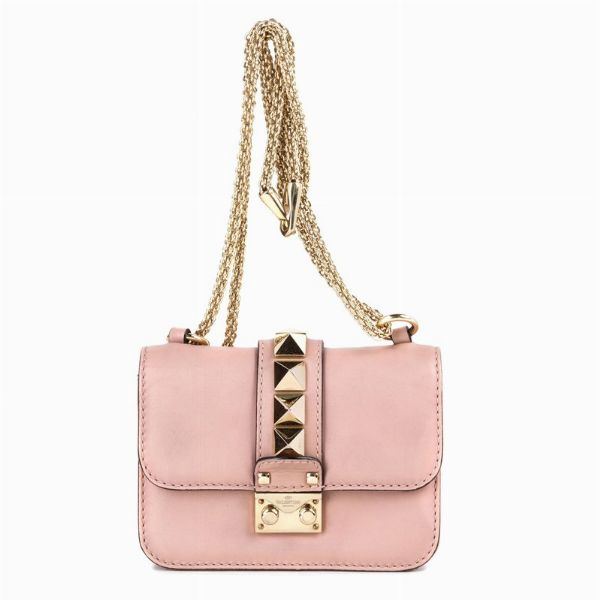 VALENTINO MINI TRACOLLA GLAM ROCKSTUD  - Asta VINTAGE: BORSE E ACCESSORI DI HERMES, LOUIS VUITTON E ALTRE GRANDI MAISON - Associazione Nazionale - Case d'Asta italiane