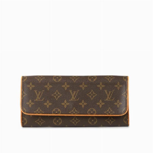 LOUIS VUITTON BORSA TWIN  - Asta VINTAGE: BORSE E ACCESSORI DI HERMES, LOUIS VUITTON E ALTRE GRANDI MAISON - Associazione Nazionale - Case d'Asta italiane