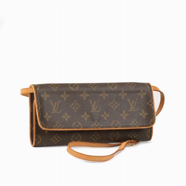 LOUIS VUITTON BORSA TWIN  - Asta VINTAGE: BORSE E ACCESSORI DI HERMES, LOUIS VUITTON E ALTRE GRANDI MAISON - Associazione Nazionale - Case d'Asta italiane