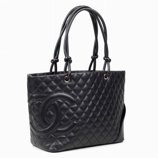 CHANEL MEDIUM CAMBON TOTE  - Asta VINTAGE: BORSE E ACCESSORI DI HERMES, LOUIS VUITTON E ALTRE GRANDI MAISON - Associazione Nazionale - Case d'Asta italiane