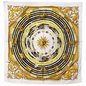 HERMES - HERMES FOULARD ASTROLOGIE DIES ET HORE