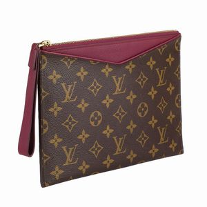 LOUIS VUITTON POCHETTE DA POLSO  - Asta VINTAGE: BORSE E ACCESSORI DI HERMES, LOUIS VUITTON E ALTRE GRANDI MAISON - Associazione Nazionale - Case d'Asta italiane