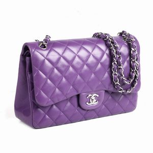 CHANEL TRACOLLA TIMELESS  - Asta VINTAGE: BORSE E ACCESSORI DI HERMES, LOUIS VUITTON E ALTRE GRANDI MAISON - Associazione Nazionale - Case d'Asta italiane