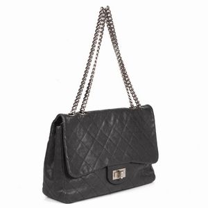 CHANEL TRACOLLA MADEMOISELLE REISSUE 2.55  - Asta VINTAGE: BORSE E ACCESSORI DI HERMES, LOUIS VUITTON E ALTRE GRANDI MAISON - Associazione Nazionale - Case d'Asta italiane