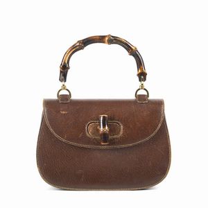 GUCCI BAMBOO BAG VINTAGE  - Asta VINTAGE: BORSE E ACCESSORI DI HERMES, LOUIS VUITTON E ALTRE GRANDI MAISON - Associazione Nazionale - Case d'Asta italiane