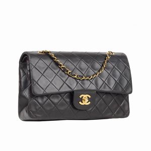 CHANEL TIMELESS 26 VINTAGE  - Asta VINTAGE: BORSE E ACCESSORI DI HERMES, LOUIS VUITTON E ALTRE GRANDI MAISON - Associazione Nazionale - Case d'Asta italiane