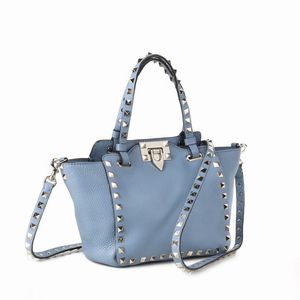 VALENTINO MINI TRACOLLA ROCKSTUD  - Asta VINTAGE: BORSE E ACCESSORI DI HERMES, LOUIS VUITTON E ALTRE GRANDI MAISON - Associazione Nazionale - Case d'Asta italiane