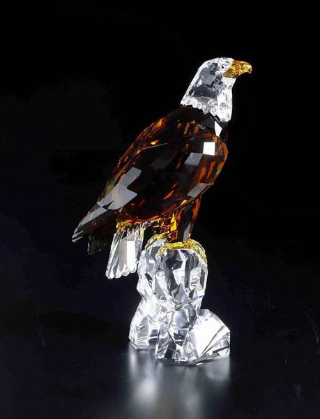 Aquila calva americana Swarovski 7 edizione  - Asta Swarovski: Crystalized Elegance - Associazione Nazionale - Case d'Asta italiane