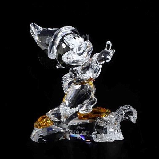 Topolino apprendista stregone Swarovski Disney Mickey sorcerer Large scs edizione annuale 2009  - Asta Swarovski: Crystalized Elegance - Associazione Nazionale - Case d'Asta italiane