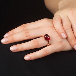 POMELLATO : POMELLATO ANELLO "ROUGE PASSION"  - Asta Gioielli - Associazione Nazionale - Case d'Asta italiane