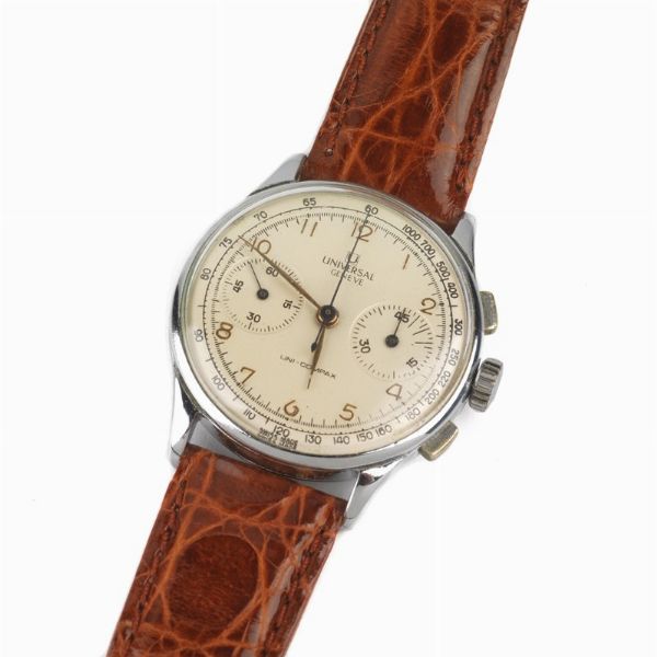 UNIVERSAL GENEVE UNICOMPAX N. 324XX  - Asta OROLOGI - Associazione Nazionale - Case d'Asta italiane