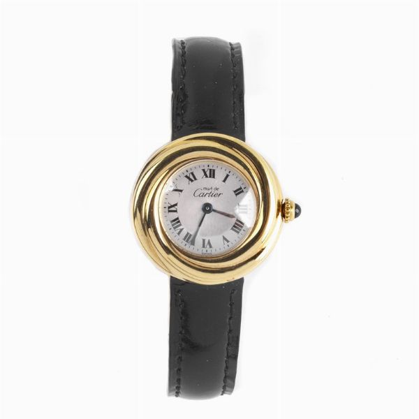 CARTIER MUST DE CARTIER TRINITY REF. 2735  - Asta OROLOGI - Associazione Nazionale - Case d'Asta italiane