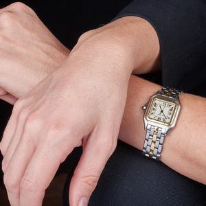 CARTIER PANTHERE ACCIAIO E ORO MISURA MEDIA  - Asta OROLOGI - Associazione Nazionale - Case d'Asta italiane