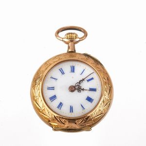 DUE OROLOGI DA TASCA  - Asta OROLOGI - Associazione Nazionale - Case d'Asta italiane