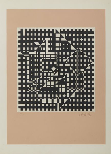 VASARELY VICTOR (1906 - 1997) : Senza titolo.  - Asta Asta 431 | GRAFICA MODERNA, FOTOGRAFIA E MULTIPLI D'AUTORE Online - Associazione Nazionale - Case d'Asta italiane