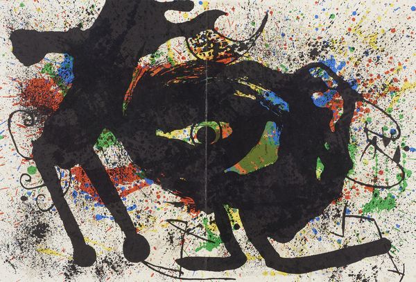 MIRO' JOAN (1893 - 1983) : Da Derriere Le Miroir n.293: Sobretexim I. L'ecriture.  - Asta Asta 431 | GRAFICA MODERNA, FOTOGRAFIA E MULTIPLI D'AUTORE Online - Associazione Nazionale - Case d'Asta italiane