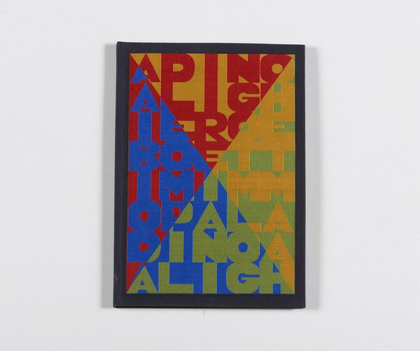 BOETTI ALIGHIERO (1940 - 1994) : Alighiero Boetti e Mimmo Paladino. Dieci Arazzi.  - Asta Asta 431 | GRAFICA MODERNA, FOTOGRAFIA E MULTIPLI D'AUTORE Online - Associazione Nazionale - Case d'Asta italiane