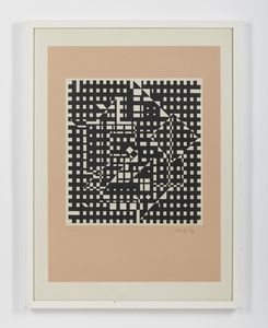 VASARELY VICTOR (1906 - 1997) : Senza titolo.  - Asta Asta 431 | GRAFICA MODERNA, FOTOGRAFIA E MULTIPLI D'AUTORE Online - Associazione Nazionale - Case d'Asta italiane