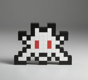 INVADER  (n. 1969) : 3D Little Big Space.  - Asta Asta 431 | GRAFICA MODERNA, FOTOGRAFIA E MULTIPLI D'AUTORE Online - Associazione Nazionale - Case d'Asta italiane