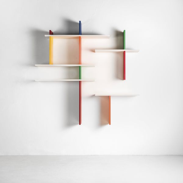 Shigeru Uchida : Libreria componibile mod. Begin the Beguine  - Asta Fine Design - Associazione Nazionale - Case d'Asta italiane