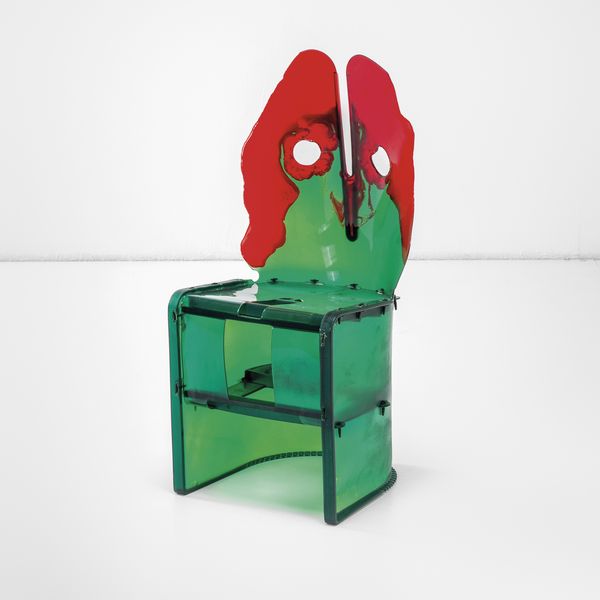 GAETANO PESCE : Sedia della serie Nodbody's Perfect.  - Asta Fine Design - Associazione Nazionale - Case d'Asta italiane