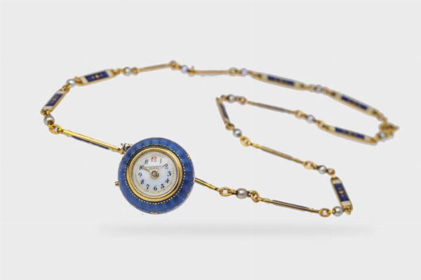 GULAY FILS & STANL : Mod. Orologio lady detto a mina  - Asta Orologi - Associazione Nazionale - Case d'Asta italiane