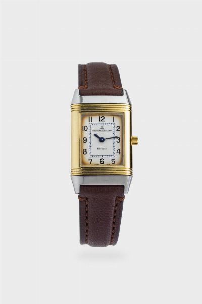 JAEGER LE COULTRE : Mod. Reverso  ref. 260.5.08  anni 2000  - Asta Orologi - Associazione Nazionale - Case d'Asta italiane