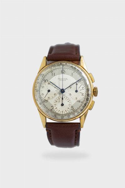 UNIVERSAL GENEVE : Mod. Chronograph Compax  ref.12510  anni '50  - Asta Orologi - Associazione Nazionale - Case d'Asta italiane