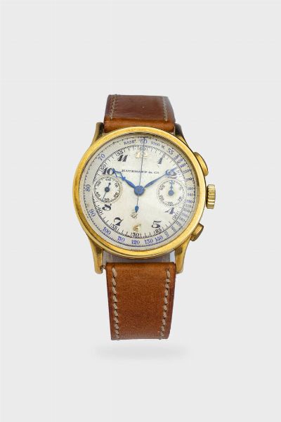 HAUSMAN : Mod. Chronograph  anni '40  - Asta Orologi - Associazione Nazionale - Case d'Asta italiane