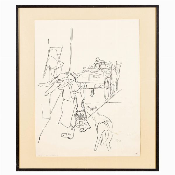 Grosz George : GEORGE GROSZ  - Asta Arte moderna e contemporanea - Associazione Nazionale - Case d'Asta italiane