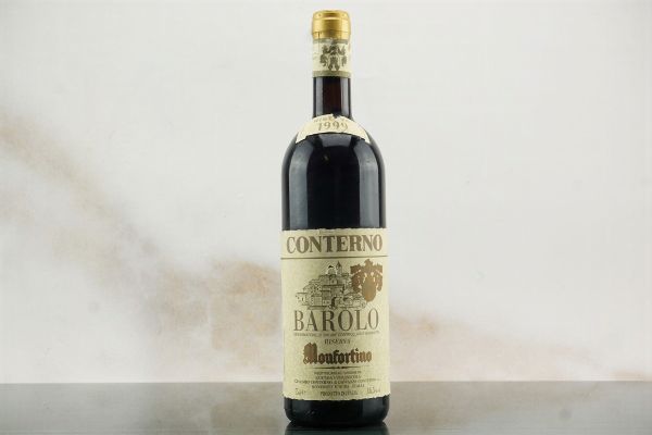 Barolo Monfortino Riserva Giacomo Conterno 1999  - Asta Smart Wine 2.0 | Christmas Edition - Associazione Nazionale - Case d'Asta italiane