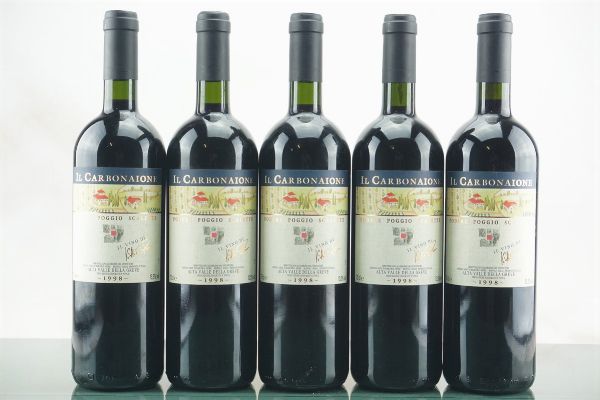 Il Carbonaione Podere Poggio Scalette 1998  - Asta Smart Wine 2.0 | Christmas Edition - Associazione Nazionale - Case d'Asta italiane