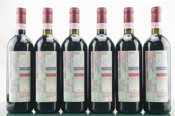 Chianti Classico Riserva Badia a Passignano Antinori 1997  - Asta Smart Wine 2.0 | Christmas Edition - Associazione Nazionale - Case d'Asta italiane