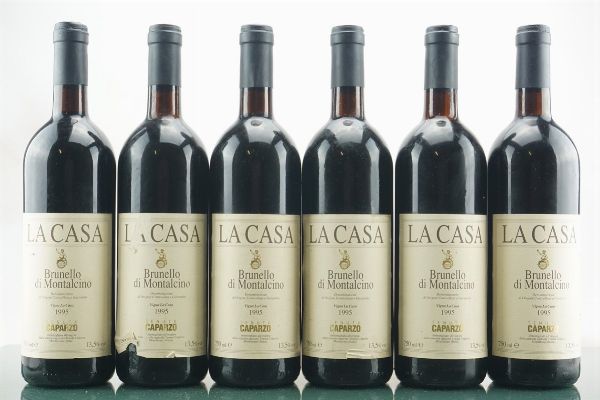 Brunello di Montalcino La Casa Caparzo 1995  - Asta Smart Wine 2.0 | Christmas Edition - Associazione Nazionale - Case d'Asta italiane