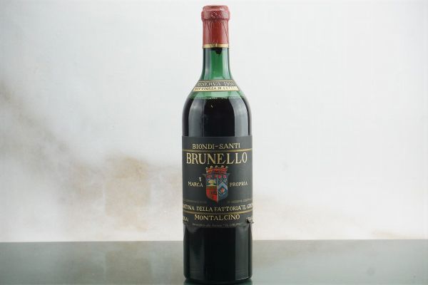 Brunello di Montalcino Riserva Biondi Santi 1958  - Asta Smart Wine 2.0 | Christmas Edition - Associazione Nazionale - Case d'Asta italiane