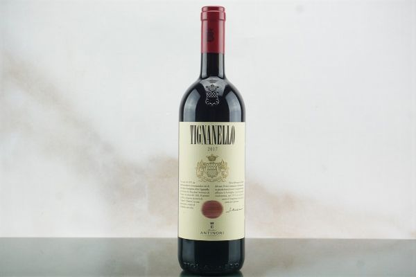 Tignanello Antinori 2017  - Asta Smart Wine 2.0 | Christmas Edition - Associazione Nazionale - Case d'Asta italiane