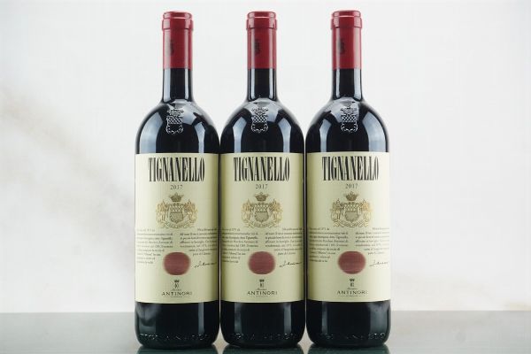 Tignanello Antinori 2017  - Asta Smart Wine 2.0 | Christmas Edition - Associazione Nazionale - Case d'Asta italiane