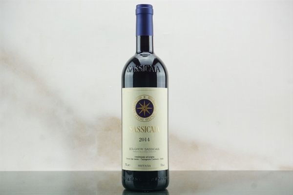 Sassicaia Tenuta San Guido 2014  - Asta Smart Wine 2.0 | Christmas Edition - Associazione Nazionale - Case d'Asta italiane