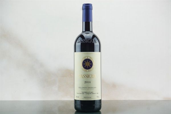 Sassicaia Tenuta San Guido 2014  - Asta Smart Wine 2.0 | Christmas Edition - Associazione Nazionale - Case d'Asta italiane