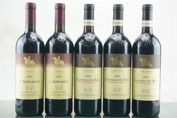 Selezione Castello di Ama 2011  - Asta Smart Wine 2.0 | Christmas Edition - Associazione Nazionale - Case d'Asta italiane